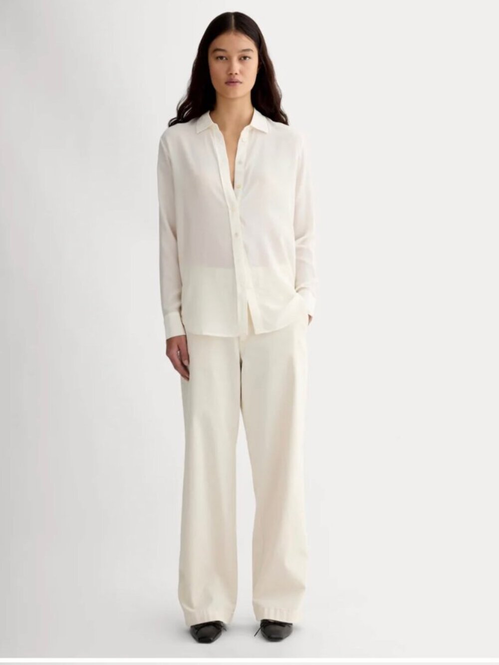 Everlane | The Must-Have Shirt in Washable Silk